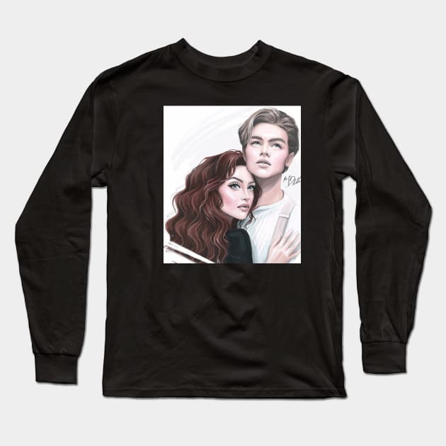 Titanic Long Sleeve T-Shirt by MissBibishka